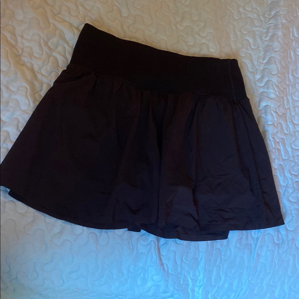 Aerie Black Mini Skirt